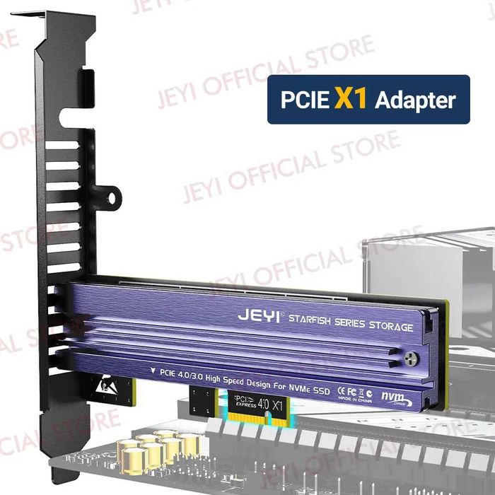 Външен бутон за включване/SATA to USB кабел/Aдаптери за NVMe към PCIe X1 слот