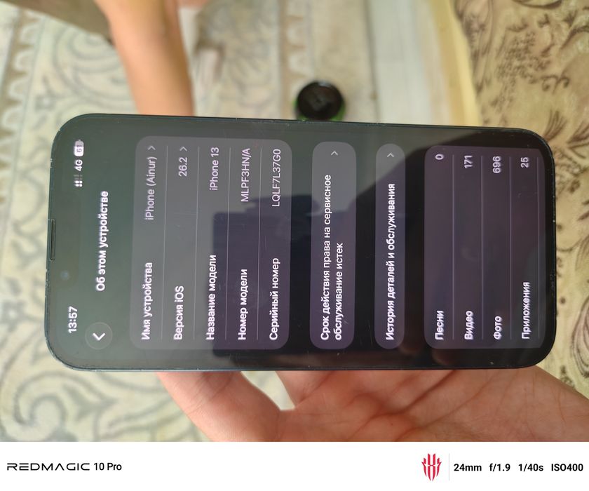 Iphone 13 тёмно синий