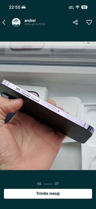 Vand Iphone 14 PRO 128 GB ca Nou