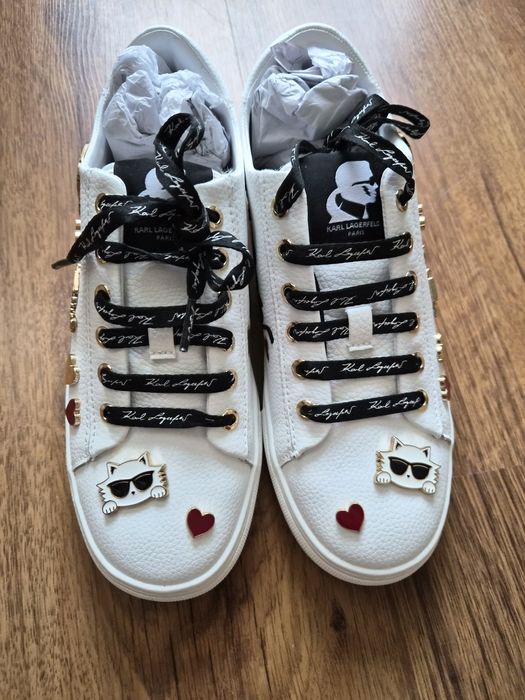 Karl Lagerfeld оригинални сникърси с пинове