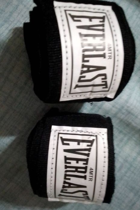 Бокс.перчатки + бинты