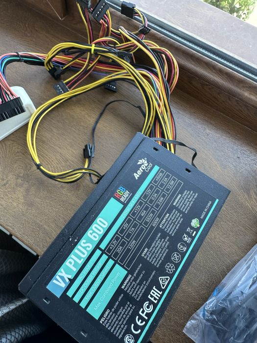 Блок питания AeroCool VX Plus 600