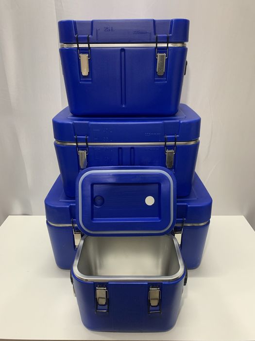 Термос для еды пластик. литр КВАДРАТ