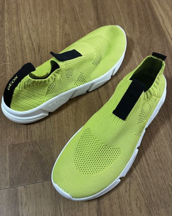 Pantofi Geox lime 39