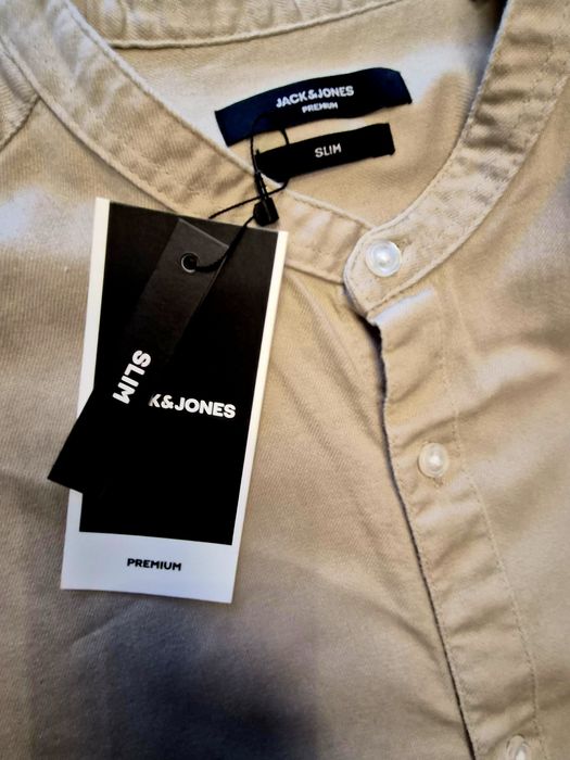 Бежова риза "JACK & JONES "