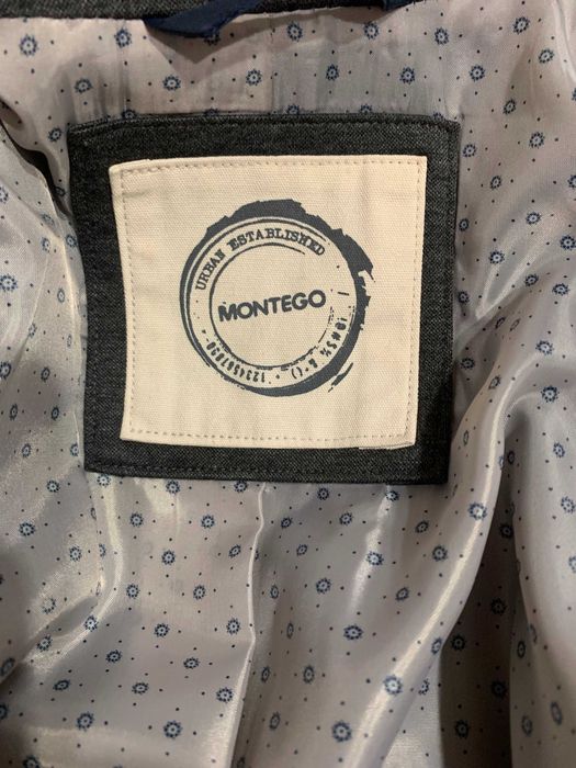 Мъжко Сако Montego Сиво Номер 50 (BG)