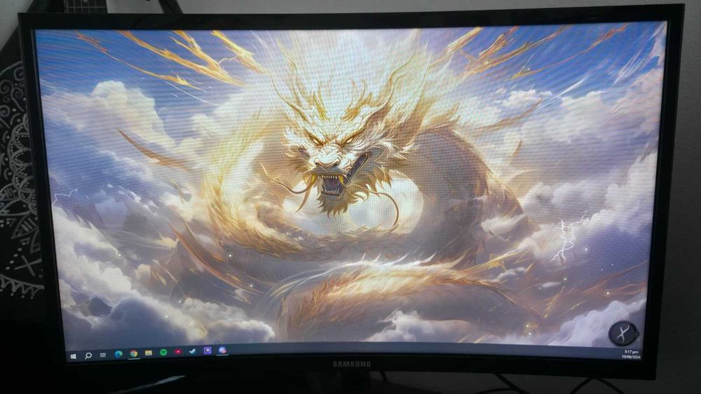 Monitor Samsung - Odyssey Gaming CRG5 24” LED Curbat FHD AMD FreeSync 144hz