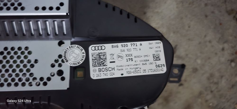 Ceas bord Audi A5 8W 2016-2020