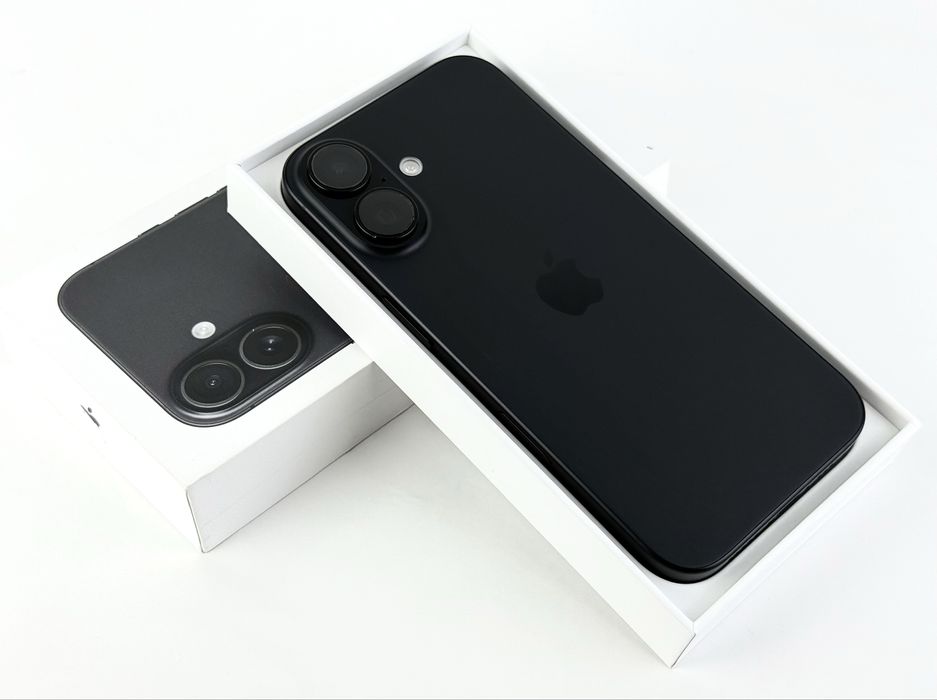 Apple iPhone 16 128GB Black 100% Батерия! Гаранция!