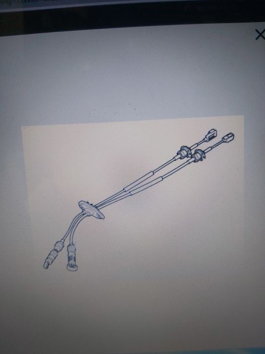 Трос киа серато 2005:2006