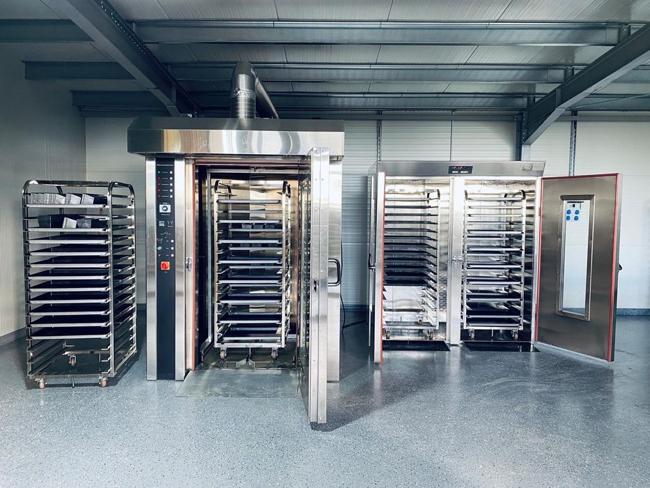 Echipamente brutărie, malaxor, divizor, rotunjitor, dospitor, cuptor