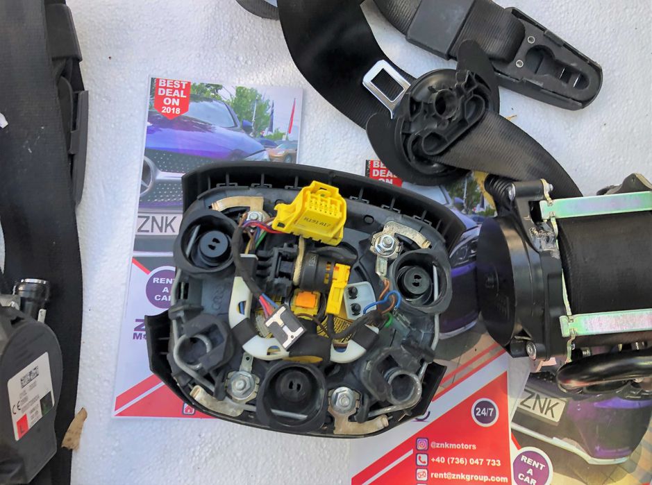 Audi A4 B8 B9 8w kit airbag volan pasager plansa de bord hud centuri