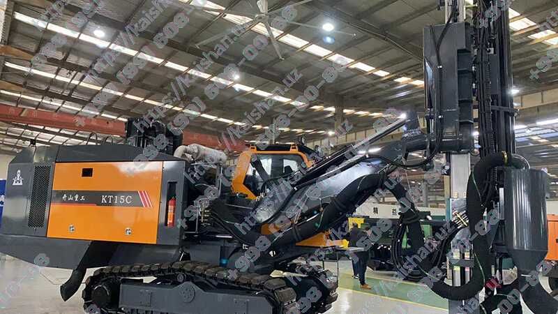 Интегрированная буровая KAISHAN KT15C глубина — 35 м, диаметр — 190 мм