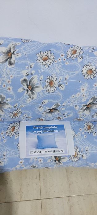 Set 2 perne 40x70 cm – Noi cu etichetă | Moi, pufoase | Livrare OLX
