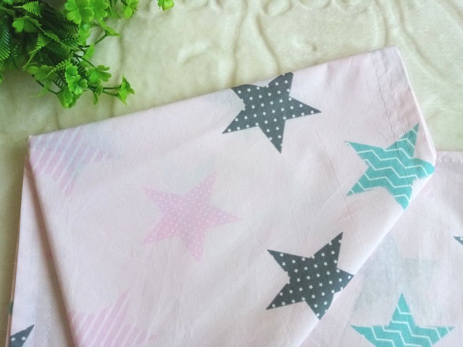 Летен спален комплект сет за бебешка количка за момиче 3 части