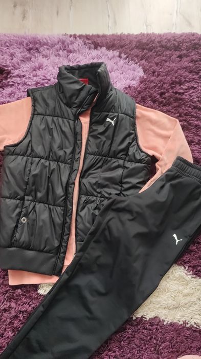 Trening damă puma cu vesta original ca nou.