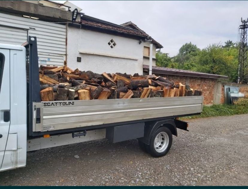 Дърва за огрев на кубик от дъб и бук Безплатен транспорт