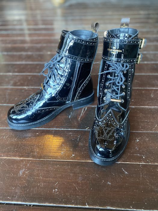 Дамски високи обувки Louis Vuitton