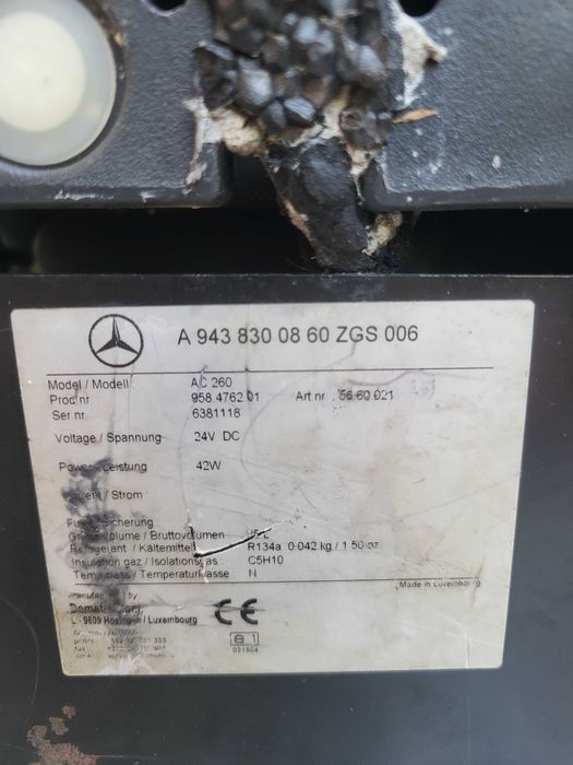 Хладилник/Фризер за Камион Mercedess