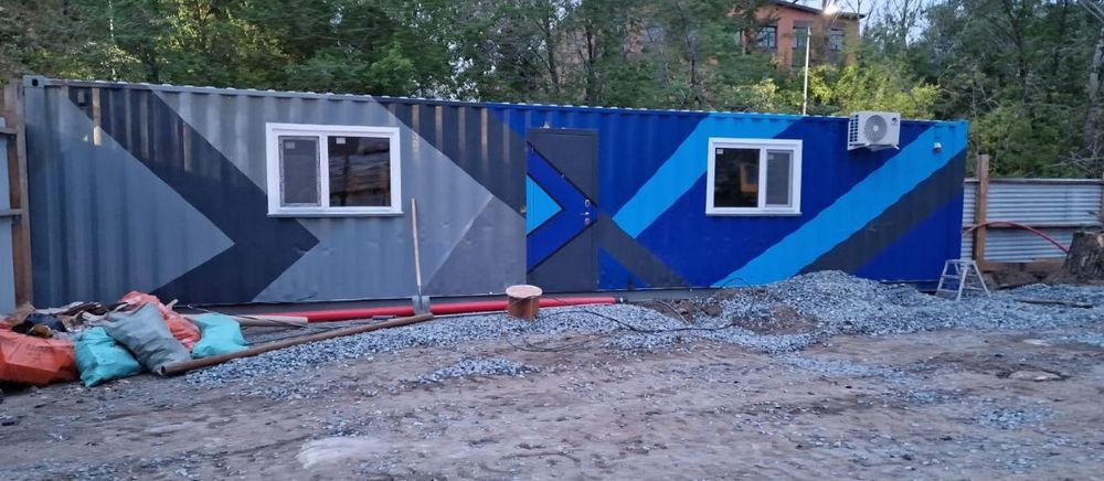 Контейнеры тёплые обшитые