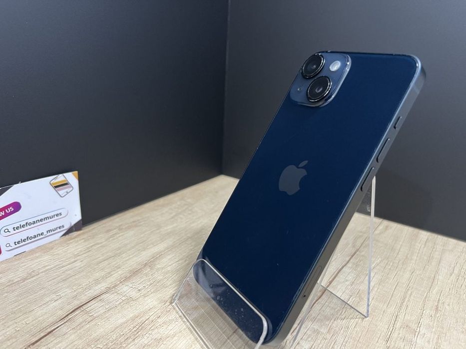 iPhone 14 128Gb Midnight Second-Hand 3 ani garanție, Telefoane Mures