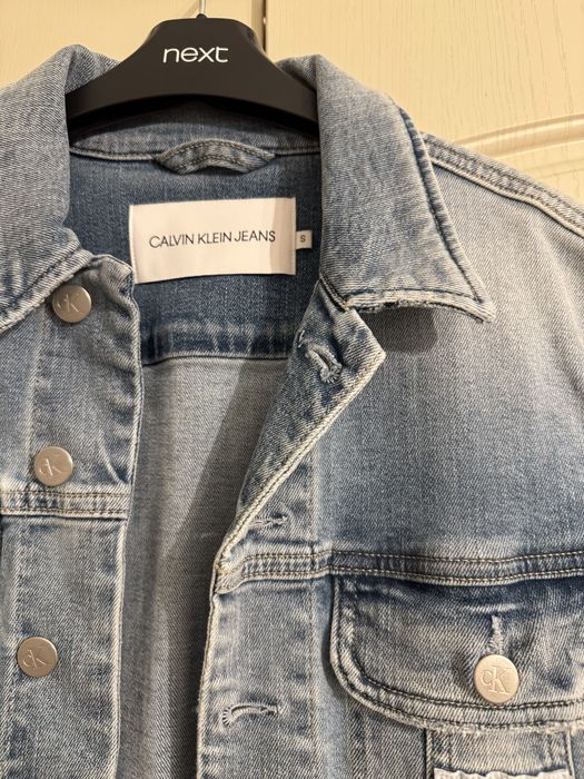 Geaca de blugi Calvin Klein Jeans