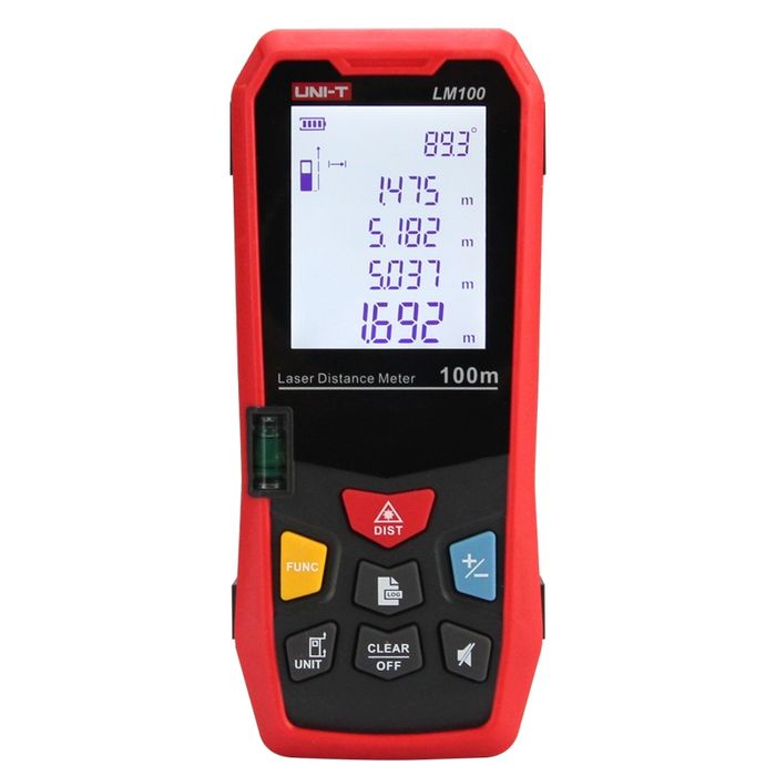 Лазерный дальномер. Лазерный рулетка. UNI-T