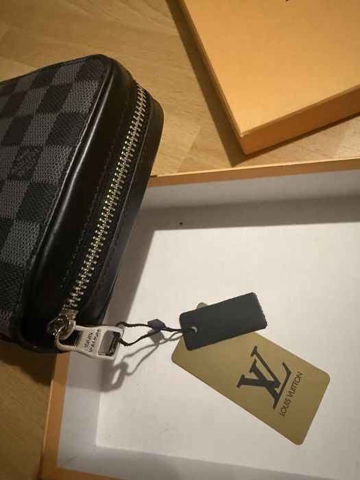 Мъжки портфейл L0uis Vuitt0n Zippy - естествена кожа