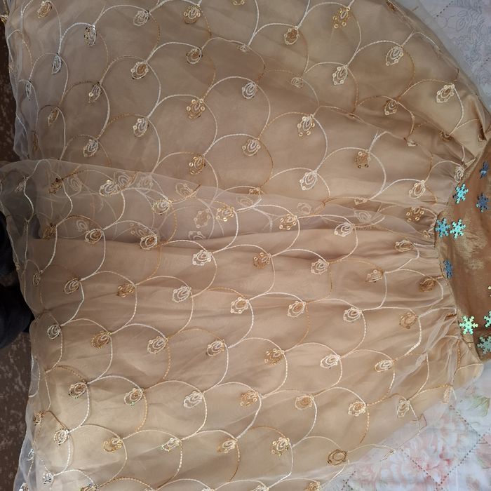 Платье детское снежинки