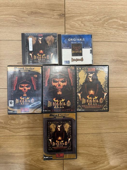 Лот/Колекция стари игри за компютър Диабло /Diablo