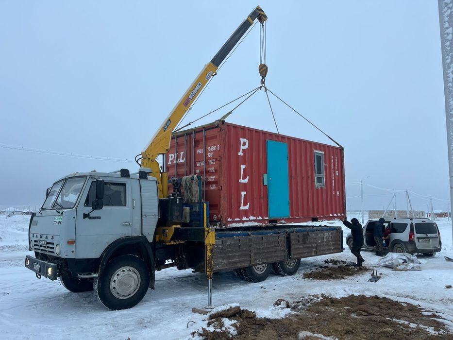 Манипулятор Актобе 24/7 с прицепом