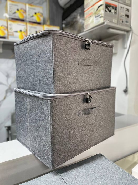 Большой тканевый органайзер для хранения вещей

• Вместительный органа