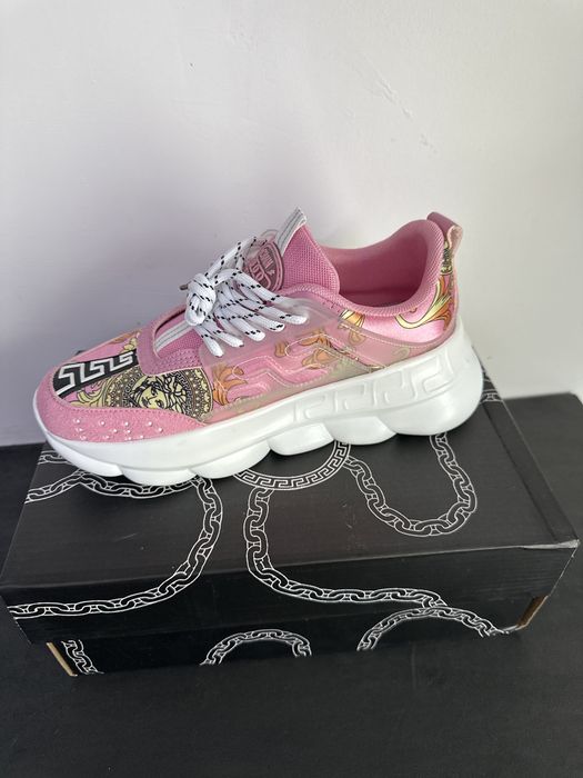 Adidasi roz versace