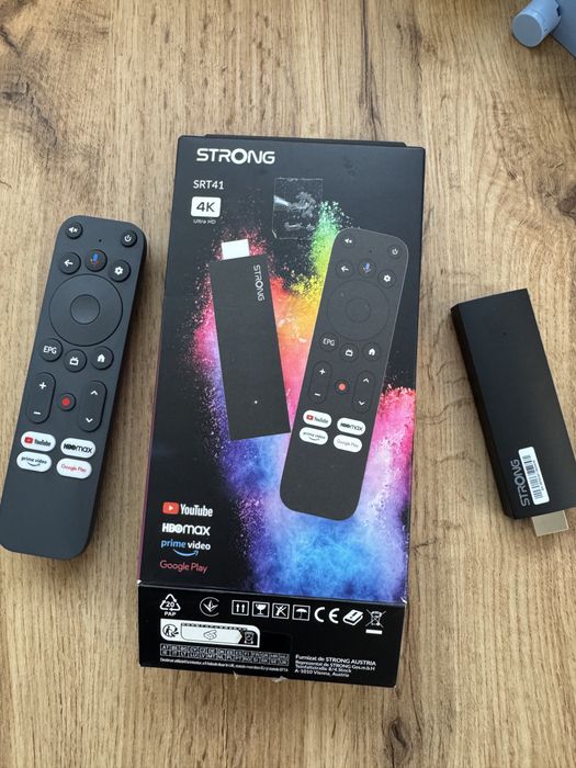 Strong SRT41 4K UHD / NOU /Android TV / Smart TV / Chromecast / Google TV / Stick / Player /