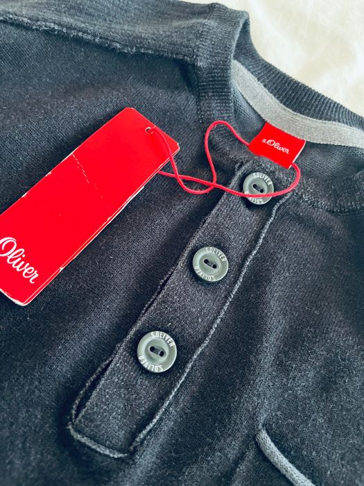 Мъжка черна блуза s. Oliver