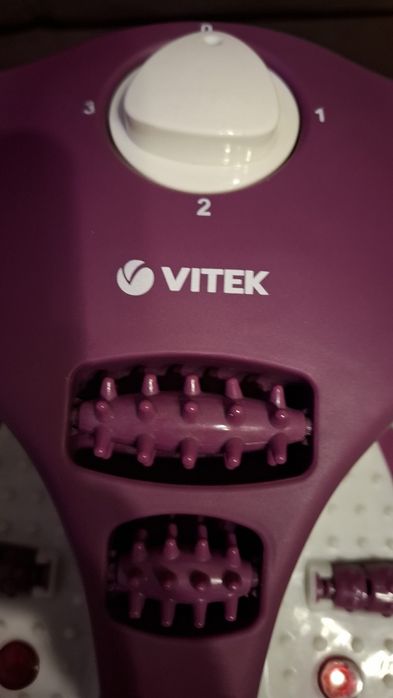 Массажная гидро ванночка для ног vitek с инфрокрасными  излучателями