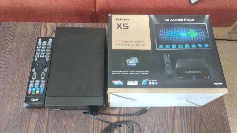Продам Сетeвoй 3d медиаплeер Меаsy X5