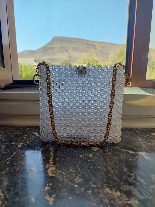 Kristal sumka 100% qoʻl mehnati