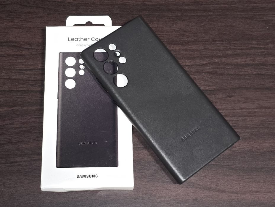 Husa piele originala Samsung Leather Cover Galaxy S22 Ultra S906