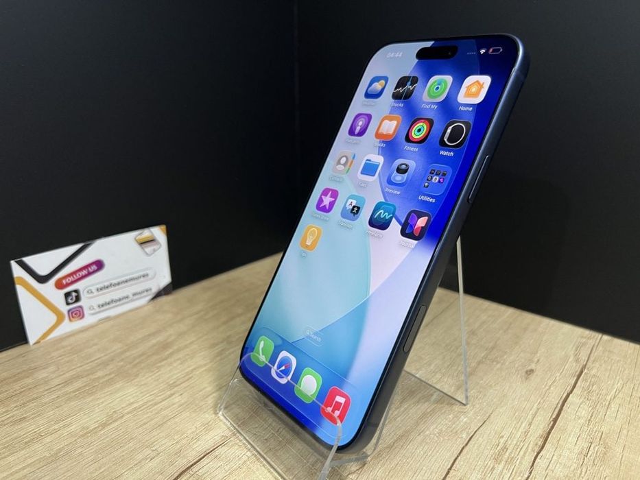 iPhone 17 Pro Max Deep Blue 256Gb Second-Hand 3 ani garanție, Telefoan