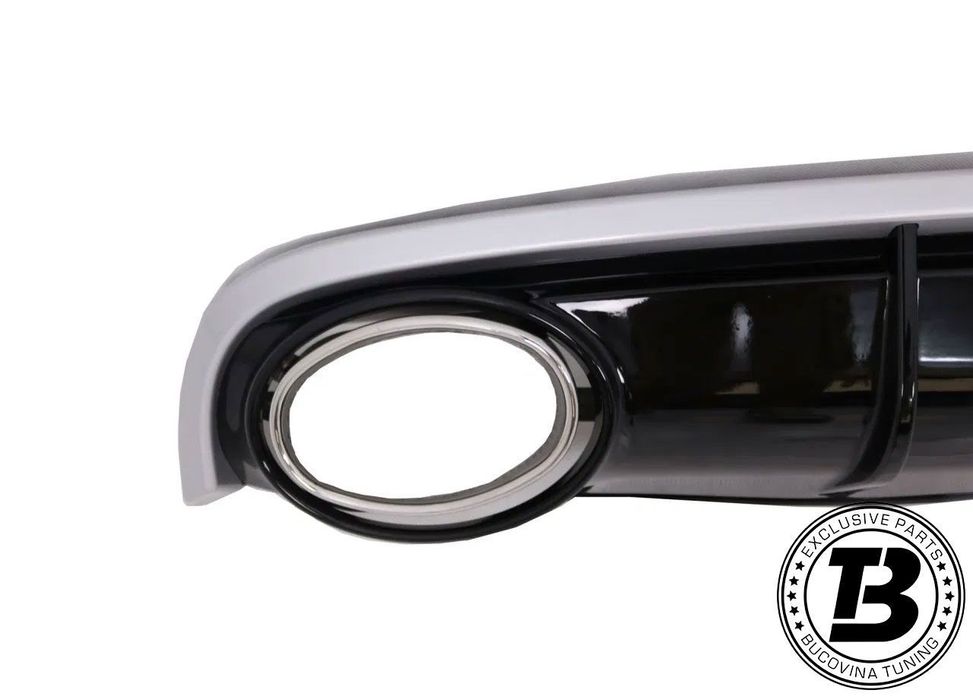 Difuzor Bara Spate cu Ornamente compatibil cu Audi A7 RS7 Design
