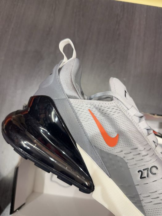 Маратонки Nike Air Max 270 “Grey Fog Team Orange” - размер 48.5