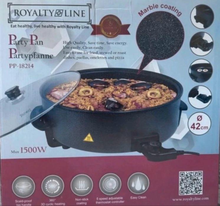 Tigaie electrica multifunctionala Royalty Line