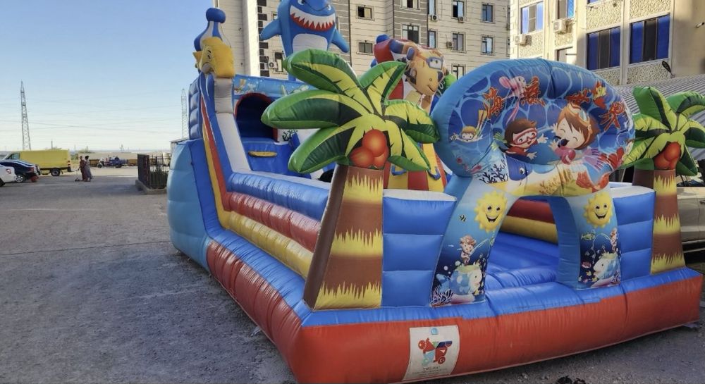 Срочно продам батут 4*6 1 сезон ишлатилган йенгиде