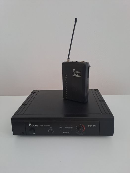 Aparat wireless t.bone DS16 UHF – ideal pentru instrumente și microfon