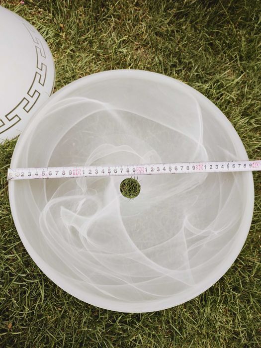 Стъклен плафон за висяща лампа