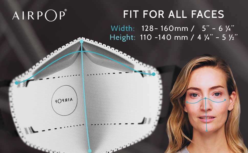 Защитна маска AIRPOP Original най- висок клас