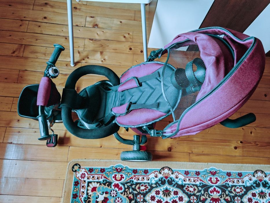 Tricicleta pliabila cu scaun reversibil Bebe Royale Milano Trike