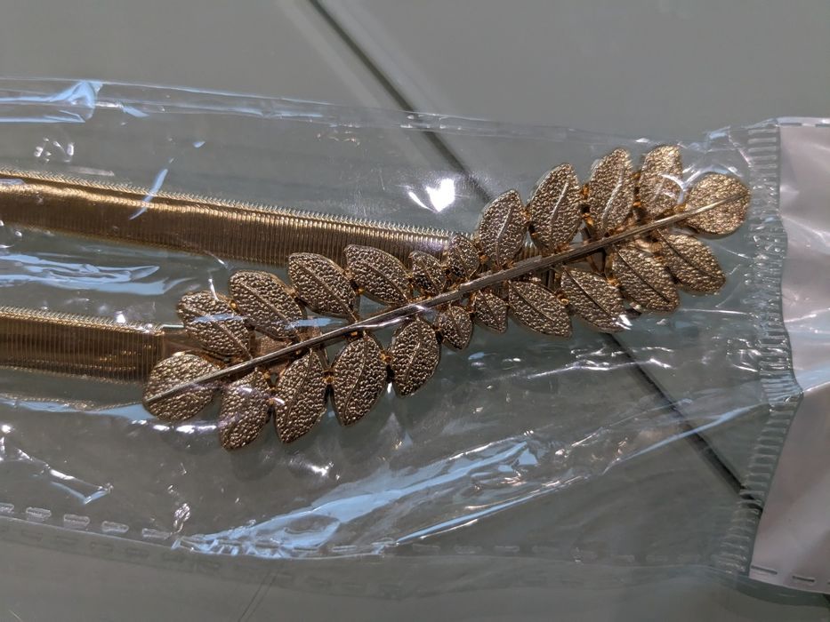 Златист и сребрист дамски колан