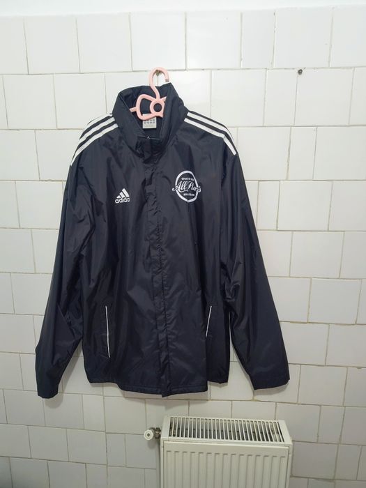 Geaca faș cu gluga marca Adidas mărime xl culoare neagra
